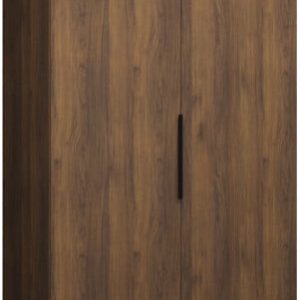 Szafa uchylna otwierana MARBELLA 1 100 wys. 202 cm orzech warmia + czarny 1035830 Szafa uchylna otwierana MARBELLA 1 100 wys. 202 cm orzech warmia + czarny 1035830