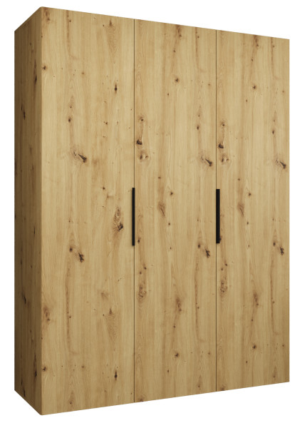 Szafa uchylna otwierana MARBELLA 1 150 wys. 202 cm artisan + czarny 670500