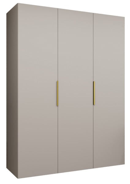 Szafa uchylna otwierana MARBELLA 1 150 wys. 202 cm kaszmir + złoty 670474