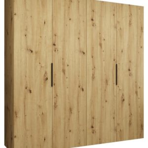 Szafa uchylna otwierana MARBELLA 1 200 wys. 202 cm artisan + czarny 702176 Szafa uchylna otwierana MARBELLA 1 200 wys. 202 cm artisan + czarny 702176
