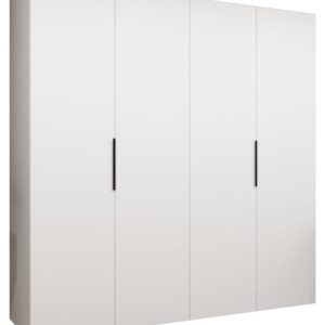 Szafa uchylna otwierana MARBELLA 1 200 wys. 202 cm biały + czarny 702171