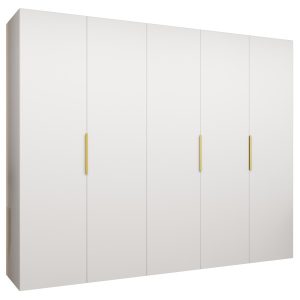 Szafa uchylna otwierana MARBELLA 1 250 wys. 202 cm biały + złoty 702163 Szafa uchylna otwierana MARBELLA 1 250 wys. 202 cm biały + złoty 702163