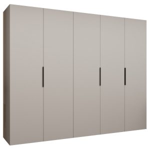 Szafa uchylna otwierana MARBELLA 1 250 wys. 202 cm kaszmir + czarny 702164 Szafa uchylna otwierana MARBELLA 1 250 wys. 202 cm kaszmir + czarny 702164