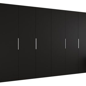 Szafa uchylna otwierana MARBELLA 1 300 wys. 202 cm czarny + kaszmir 670471