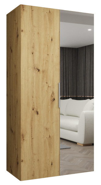 Szafa uchylna otwierana MARBELLA 2 100 wys. 202 cm artisan + kaszmir 671224