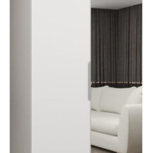 Szafa uchylna otwierana MARBELLA 2 100 wys. 202 cm biały + kaszmir 671167