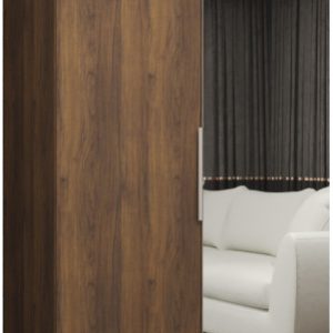 Szafa uchylna otwierana MARBELLA 2 100 wys. 202 cm orzech warmia + kaszmir 1035859 Szafa uchylna otwierana MARBELLA 2 100 wys. 202 cm orzech warmia + kaszmir 1035859