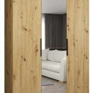 Szafa uchylna otwierana MARBELLA 2 150 wys. 202 cm artisan + czarny 671220 Szafa uchylna otwierana MARBELLA 2 150 wys. 202 cm artisan + czarny 671220