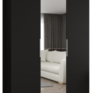 Szafa uchylna otwierana MARBELLA 2 150 wys. 202 cm czarny + kaszmir 671735 Szafa uchylna otwierana MARBELLA 2 150 wys. 202 cm czarny + kaszmir 671735