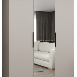 Szafa uchylna otwierana MARBELLA 2 150 wys. 202 cm kaszmir + czarny 671211 Szafa uchylna otwierana MARBELLA 2 150 wys. 202 cm kaszmir + czarny 671211