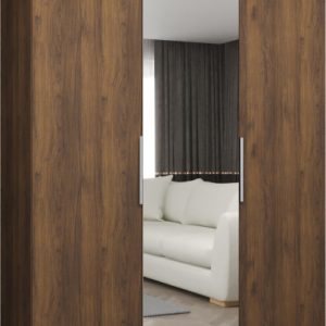 Szafa uchylna otwierana MARBELLA 2 150 wys. 202 cm orzech warmia + kaszmir 1035836 Szafa uchylna otwierana MARBELLA 2 150 wys. 202 cm orzech warmia + kaszmir 1035836