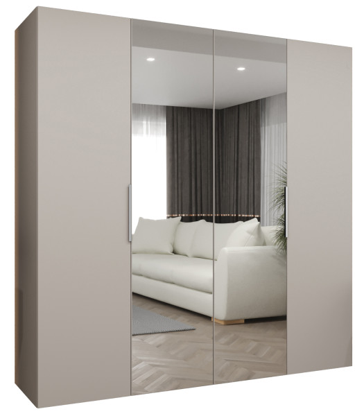 Szafa uchylna otwierana MARBELLA 2 200 wys. 202 cm kaszmir + kaszmir 671198