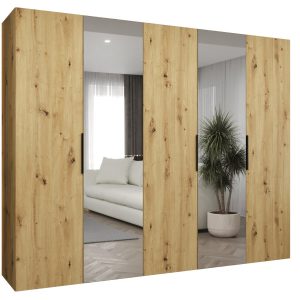 Szafa uchylna otwierana MARBELLA 2 250 wys. 202 cm artisan + czarny 671163