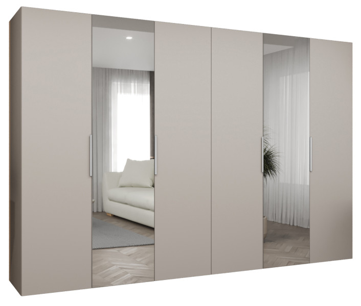 Szafa uchylna otwierana MARBELLA 2 300 wys. 202 cm kaszmir + kaszmir 671217