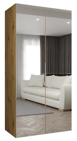Szafa uchylna otwierana MARBELLA 3 100 wys. 202 cm artisan + kaszmir 678744