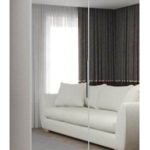 Szafa uchylna otwierana MARBELLA 3 100 wys. 202 cm biały + kaszmir 678752 Szafa uchylna otwierana MARBELLA 3 100 wys. 202 cm biały + kaszmir 678752