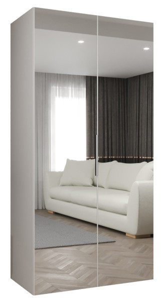 Szafa uchylna otwierana MARBELLA 3 100 wys. 202 cm biały + kaszmir 678752