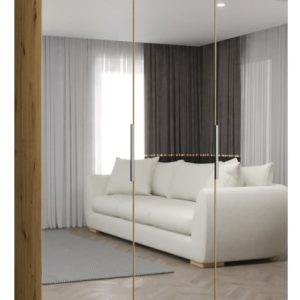Szafa uchylna otwierana MARBELLA 3 150 wys. 202 cm artisan + kaszmir 678737 Szafa uchylna otwierana MARBELLA 3 150 wys. 202 cm artisan + kaszmir 678737