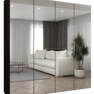 Szafa uchylna otwierana MARBELLA 3 200 wys. 202 cm czarny + kaszmir 678756 Szafa uchylna otwierana MARBELLA 3 200 wys. 202 cm czarny + kaszmir 678756