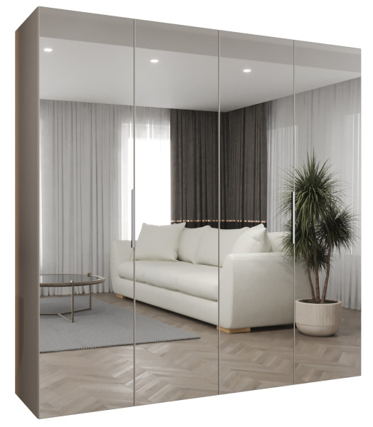 Szafa uchylna otwierana MARBELLA 3 200 wys. 202 cm kaszmir + kaszmir 678739