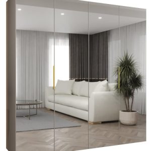 Szafa uchylna otwierana MARBELLA 3 200 wys. 202 cm kaszmir + złoty 678746 Szafa uchylna otwierana MARBELLA 3 200 wys. 202 cm kaszmir + złoty 678746