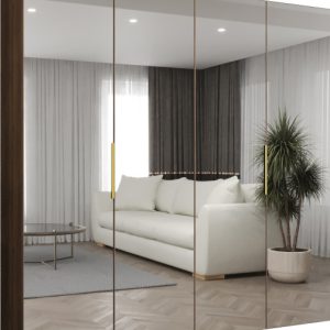 Szafa uchylna otwierana MARBELLA 3 200 wys. 202 cm orzech warmia + złoty 1035868 Szafa uchylna otwierana MARBELLA 3 200 wys. 202 cm orzech warmia + złoty 1035868