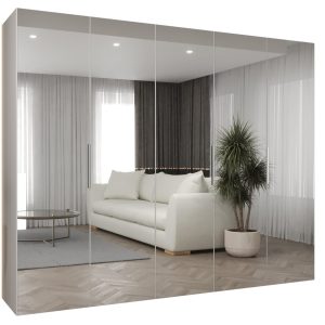 Szafa uchylna otwierana MARBELLA 3 250 wys. 202 cm biały + kaszmir 678773 Szafa uchylna otwierana MARBELLA 3 250 wys. 202 cm biały + kaszmir 678773