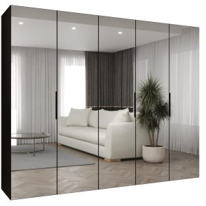 Szafa uchylna otwierana MARBELLA 3 250 wys. 202 cm czarny + czarny 678765 Szafa uchylna otwierana MARBELLA 3 250 wys. 202 cm czarny + czarny 678765