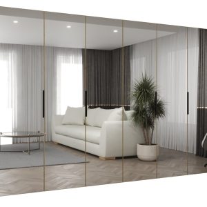 Szafa uchylna otwierana MARBELLA 3 300 wys. 202 cm artisan + czarny 678767 Szafa uchylna otwierana MARBELLA 3 300 wys. 202 cm artisan + czarny 678767