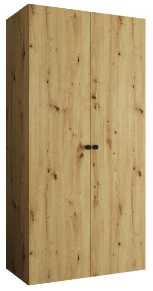 Szafa uchylna otwierana PARMA 1 100 wys. 202 cm Artisan + u. Czarny 678613