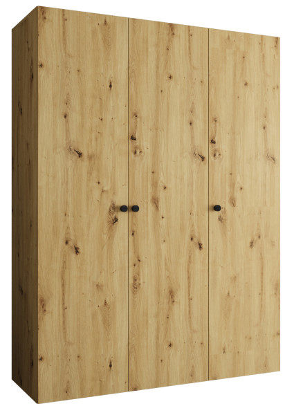 Szafa uchylna otwierana PARMA 1 150 wys. 202 cm Artisan + u. Czarny 678609