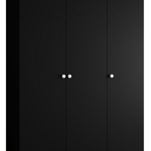Szafa uchylna otwierana PARMA 1 150 wys. 202 cm Czarny + u. Srebrny 678622 Szafa uchylna otwierana PARMA 1 150 wys. 202 cm Czarny + u. Srebrny 678622