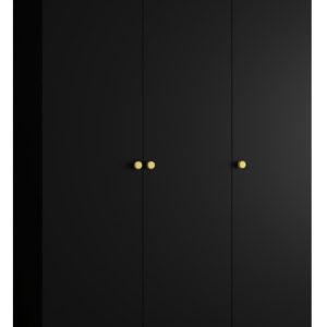 Szafa uchylna otwierana PARMA 1 150 wys. 202 cm Czarny + u. Złoty 678612 Szafa uchylna otwierana PARMA 1 150 wys. 202 cm Czarny + u. Złoty 678612