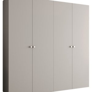 Szafa uchylna otwierana PARMA 1 200 wys. 202 cm Kaszmir + u. Srebrny 678603