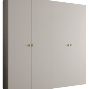 Szafa uchylna otwierana PARMA 1 200 wys. 202 cm Kaszmir + u. Złoty 678606