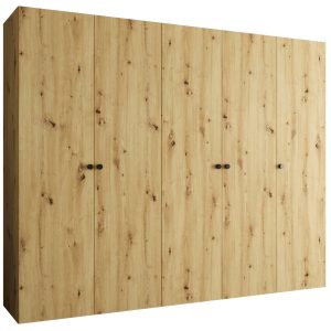 Szafa uchylna otwierana PARMA 1 250 wys. 202 cm Artisan + u. Czarny 678597