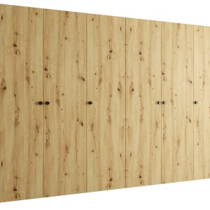 Szafa uchylna otwierana PARMA 1 300 wys. 202 cm Artisan + u. Czarny 678621