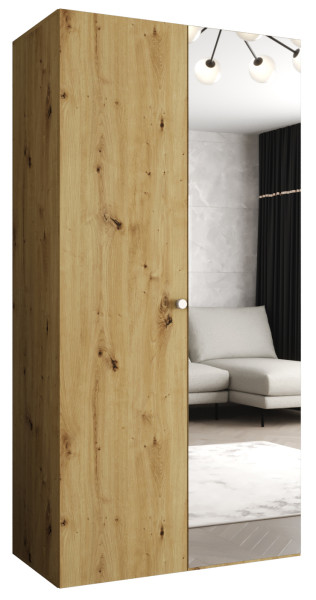 Szafa uchylna otwierana PARMA 2 100 wys. 202 cm Artisan + u. Srebrny 678490