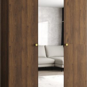 Szafa uchylna otwierana PARMA 2 150 wys. 202 cm Orzech Warmia + u. Złoty 1037674 Szafa uchylna otwierana PARMA 2 150 wys. 202 cm Orzech Warmia + u. Złoty 1037674
