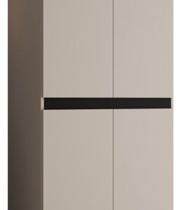 Szafa uchylna otwierana SALSA 80 wys. 203 cm kaszmir 925874 Szafa uchylna otwierana SALSA 80 wys. 203 cm kaszmir 925874
