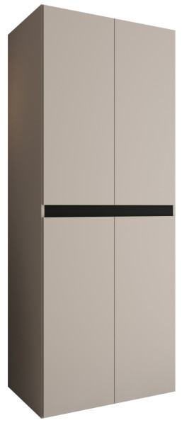 Szafa uchylna otwierana SALSA 80 wys. 203 cm kaszmir 925874
