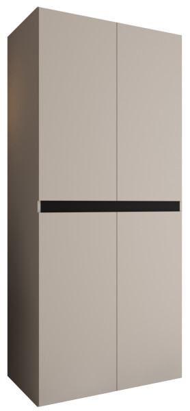 Szafa uchylna otwierana SALSA 90 wys. 203 cm kaszmir 925867