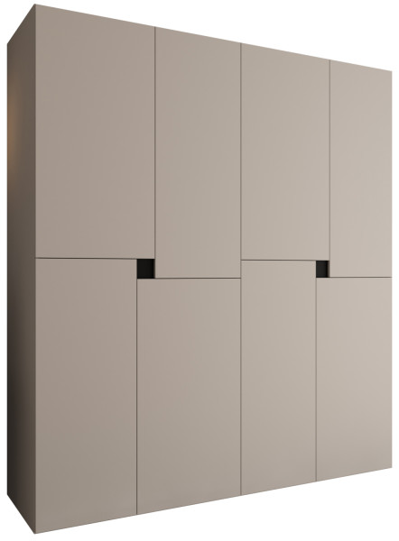 Szafa uchylna otwierana TEMPO 180 wys. 203 cm kaszmir 925878