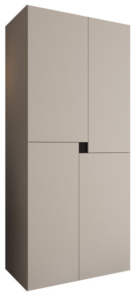 Szafa uchylna otwierana TEMPO 90 wys. 203 cm kaszmir 925876