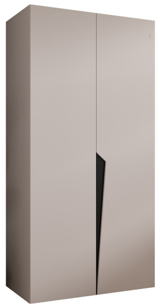 Szafa uchylna PIANO 1 100 wys 202 cm Kaszmir + u Czarny 791141