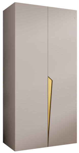 Szafa uchylna PIANO 1 100 wys 202 cm Kaszmir + u Złoty 790891