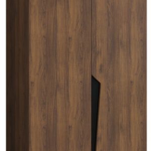Szafa uchylna PIANO 1 100 wys 202 cm Orzech Warmia + u Czarny 1043564 Szafa uchylna PIANO 1 100 wys 202 cm Orzech Warmia + u Czarny 1043564
