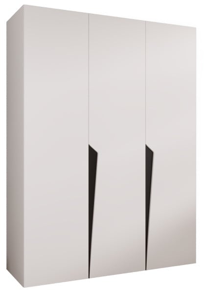 Szafa uchylna PIANO 1 150 wys 202 cm Biały + u Czarny 790855