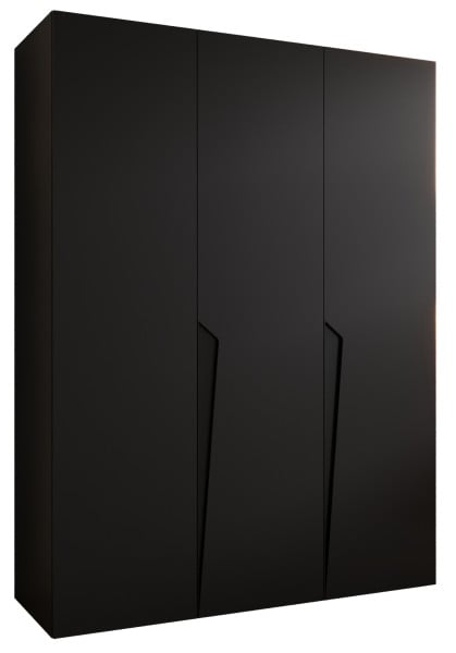 Szafa uchylna PIANO 1 150 wys 202 cm Czarny + u Czarny 791019