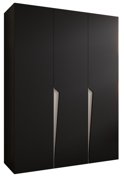 Szafa uchylna PIANO 1 150 wys 202 cm Czarny + u Kaszmir 790845